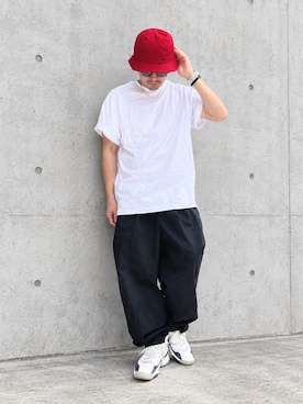 「FAT(エフエイティー)のアイテム(パンツ)」を使った、ムックさん(メンズ・173cm)の秋コーディネート