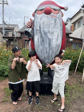 「FAT(エフエイティー)のアイテム(パンツ)」を使った、ムックさん(メンズ・173cm)の秋コーディネート