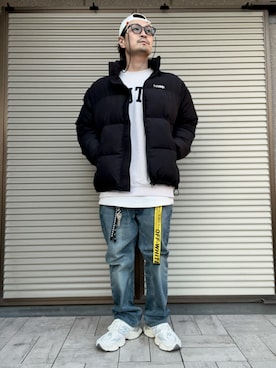 「アイテム（キーホルダー）」を使った、ムックさん（メンズ・174cm・40代）の冬コーディネート