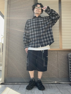 「アイテム（Tシャツ/カットソー）」を使った、ムックさん（メンズ・174cm・40代）の秋コーディネート