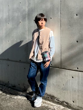 ヨッピーさん（メンズ・165cm）の冬コーディネート