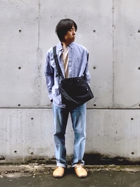 ヨッピーさん（メンズ・165cm）の春コーディネート