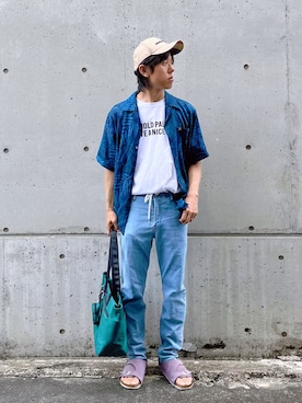 ヨッピーさんの（BIRKENSTOCK | ビルケンシュトック）を使ったコーディネート