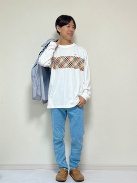 ヨッピーさん(メンズ・165cm)の秋コーディネート