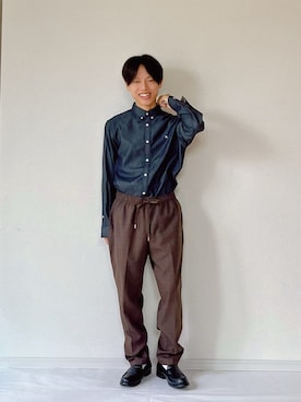 ヨッピーさん（メンズ・165cm）の秋コーディネート