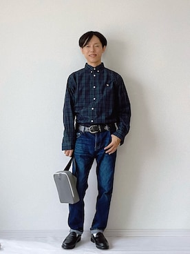 ヨッピーさん（メンズ・165cm）の秋コーディネート