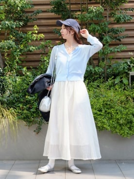 「BONLECILL（ボンルシール）のアイテム」を使った、KIMIさん（レディース・164cm）の春コーディネート