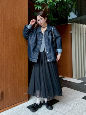 「CLEA（クレア）のアイテム」を使った、KIMIさん（レディース・164cm）の秋コーディネート