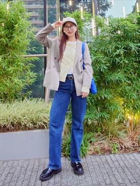 「UNIQLOコーデ」｜KIMIさん（レディース・164cm）の秋コーディネート