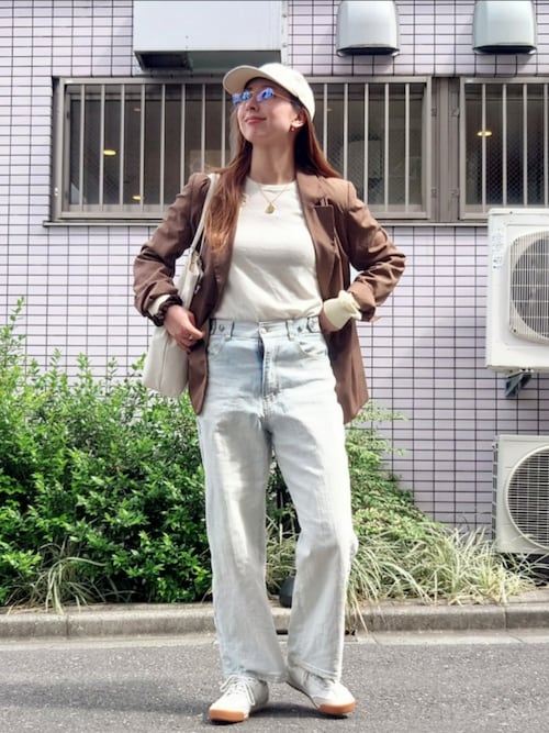 リサイクルデニムストレートパンツ（デニムパンツ）｜Emma（SELECT