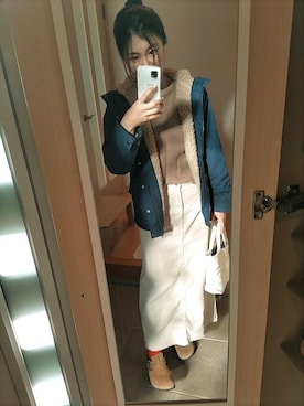 なつさん（レディース・162cm）の冬コーディネート