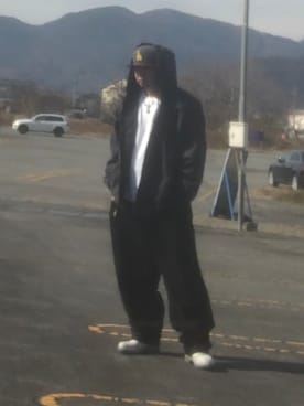 「Levi's（リーバイス）のアイテム（パンツ）」を使った、streetduckkingさん（メンズ・175cm）の冬コーディネート