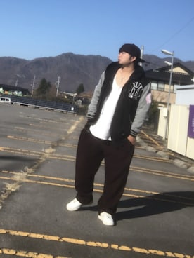 「INC International Concepts（アイ・エヌ・シー・インターナショナル・コンセプト）のアイテム」を使った、streetduckkingさん（メンズ・172cm）の秋コーディネート