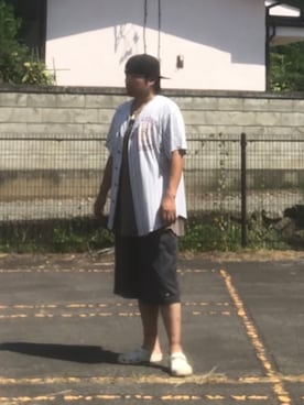 「アイテム（サンダル）」を使った、streetduckkingさん（メンズ・175cm）の夏コーディネート