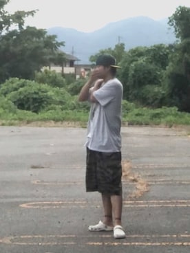 「spitfire（スピットファイア）のアイテム」を使った、streetduckkingさん（メンズ・172cm）の夏コーディネート