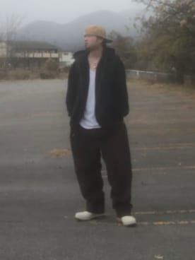 「PENDLETON（ペンドルトン）のアイテム（ベスト）」を使った、streetduckkingさん（メンズ・172cm）の冬コーディネート