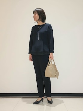 「ぺプラム」｜「アイテム（その他）」を使った、eriさん（レディース・164cm）の春コーディネート