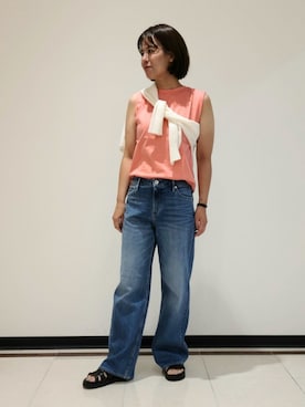 「イエベ」｜「アイテム（その他）」を使った、eriさん（レディース・164cm）の夏コーディネート