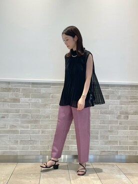 m   aさん（レディース・162cm）の夏コーディネート