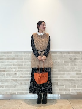 m   aさん（レディース・162cm）の秋コーディネート