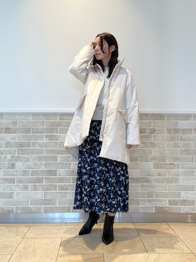 m   aさん（レディース・162cm）の冬コーディネート