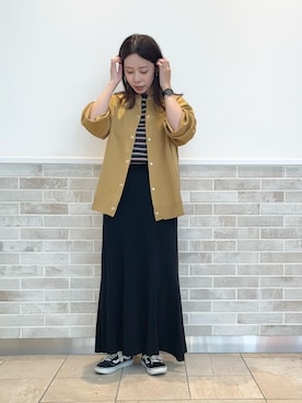 m   aさん（レディース・162cm）の夏コーディネート