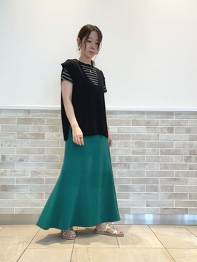 m   aさん（レディース・162cm）の夏コーディネート