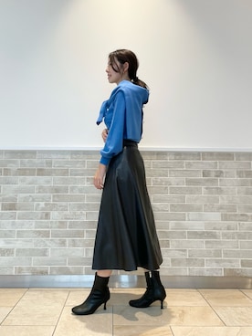 m   aさん（レディース・162cm）の秋コーディネート