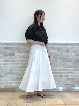 m   aさん（レディース・162cm）の夏コーディネート