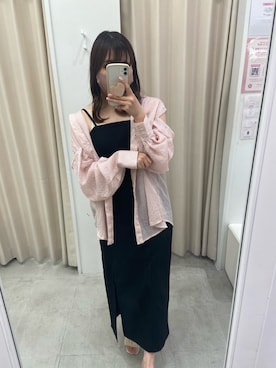 yunaさん（レディース・157cm）の夏コーディネート