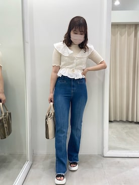 yunaさん（レディース・157cm）の夏コーディネート