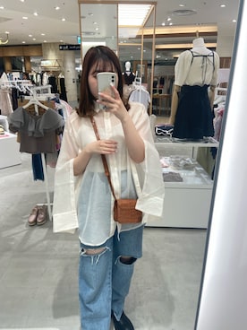 yunaさん（レディース・157cm）の夏コーディネート