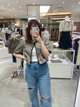 yunaさん（レディース・157cm）の夏コーディネート