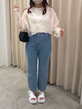 「スポサン」｜「アイテム（その他シューズ）」を使った、yunaさん（レディース・157cm）の春コーディネート