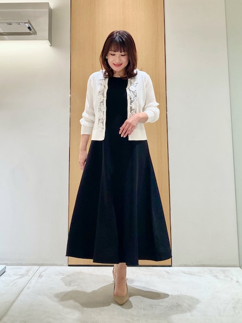 ✨美品✨ ANAYI アナイ　 現行タグ　黒ロングワンピースM ✨美品✨ ANAYI アナイ 現行タグ 黒ロングワンピースM - メルカリ