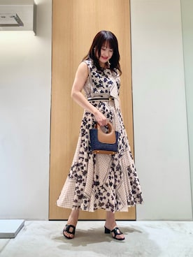 Hasebe.tさん（レディース・154cm）の春コーディネート