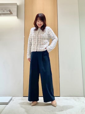 Hasebe.tさん（レディース・154cm）の冬コーディネート