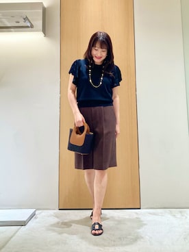 Hasebe.tさん（レディース・154cm）の春コーディネート