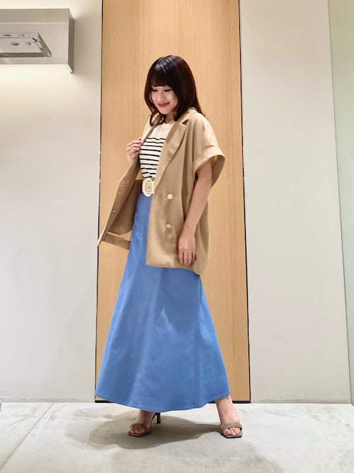 IENA maisonリネンシルクイージージャケット リネンテイストイージージャケット / Col：NERO ブラック BOB JAPAN