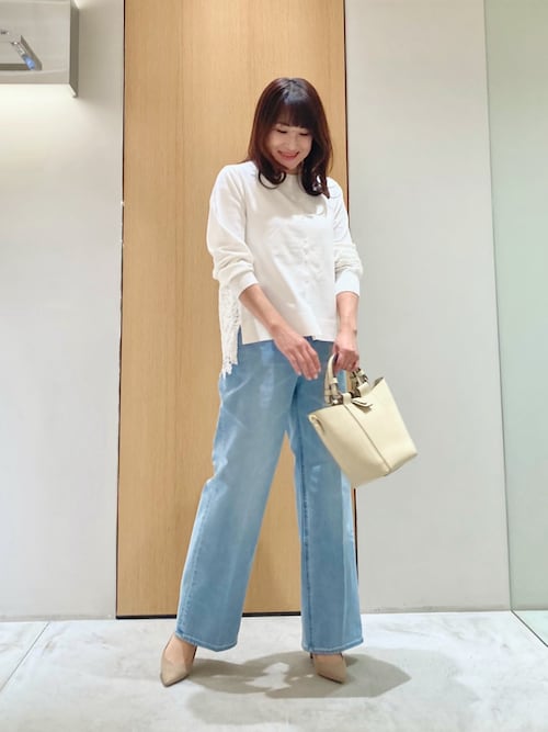 セール】ステッチコンビショルダーバッグ（ショルダーバッグ