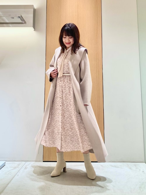 シャルムリバービッグカラーコート（その他アウター）｜ANAYI（アナイ