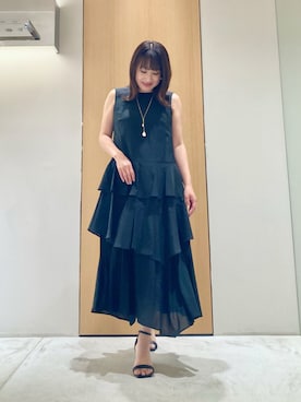 ANAYI（アナイ）の「バルファスジャージーロングワンピース