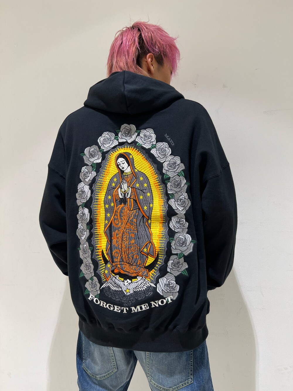 トップス MAYO embroidery maria hoodie トップス MAYO embroidery maria hoodie NEW ARRIVALS – MAYO