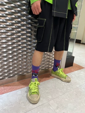 「ROYAL FLASH（ロイヤルフラッシュ）のアイテム（シューズ）」を使った、leoreo0227さん（メンズ・175cm）の冬コーディネート