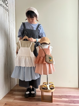 「Samansa Mos2 Lagom（サマンサモスモスラーゴム）のアイテム」を使った、🐟あゆ🐟さん（レディース・156cm）の春コーディネート