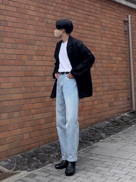 「FUDGEBOYのトラッドスタイル」｜「アイテム（ジャケット/アウター）」を使った、Takumiさん（メンズ・173cm）の春コーディネート