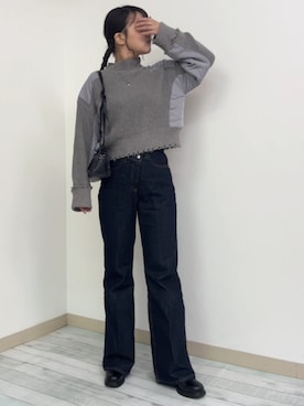 「ORiental TRaffic（オリエンタルトラフィック）のアイテム」を使った、kama555さん（レディース・156cm）の冬コーディネート