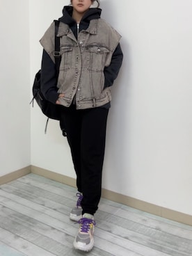 kama555さんの（しまむら | シマムラ）を使ったコーディネート