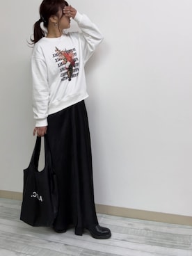 「CITEN（シテン）のアイテム」を使った、kama555さん（レディース・156cm）の春コーディネート