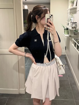 「ポニーテール」｜yuiさん（レディース・157cm・20代）の夏コーディネート